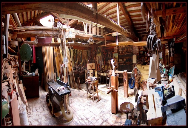 Paolo's workshop