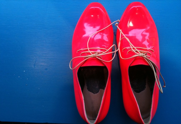 Red corvette shoes Red corvette shoes