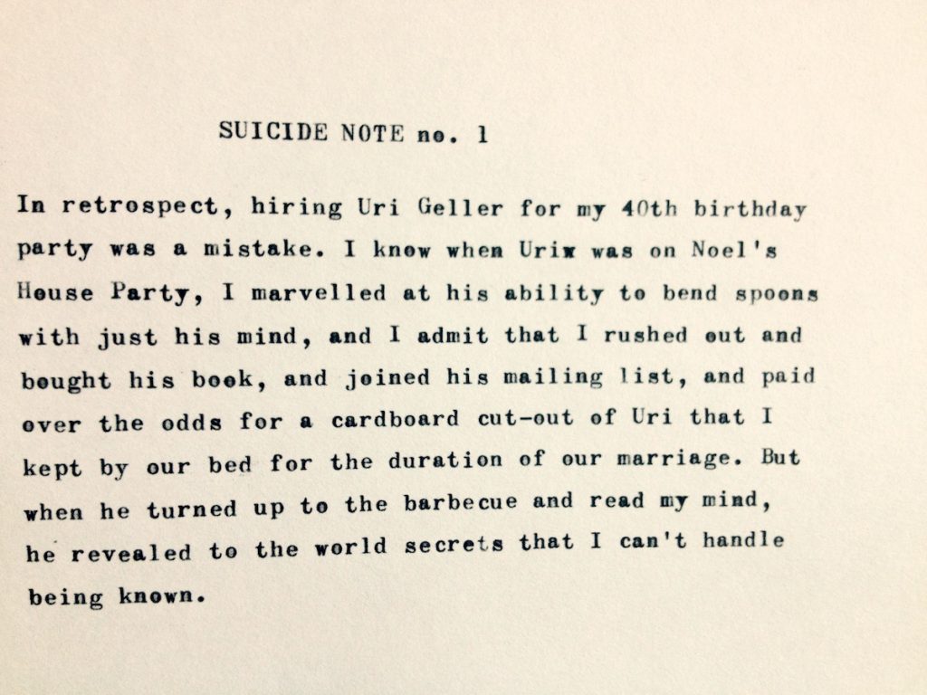 Suicide Note
