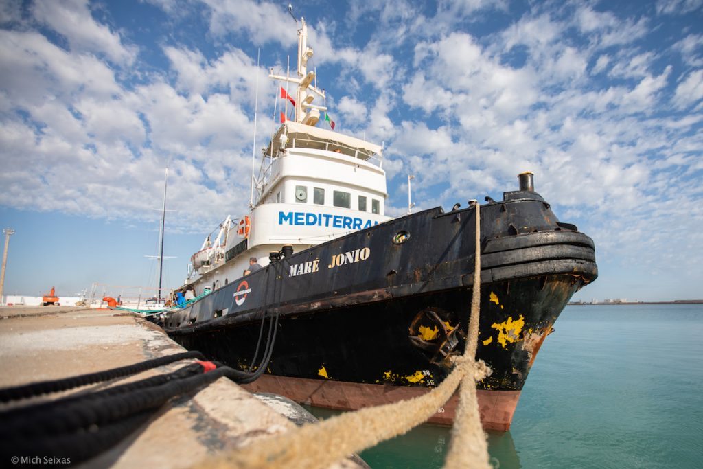 Mediterranea Boat in Tunisia